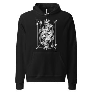 King of Spades Womens Hoodie
