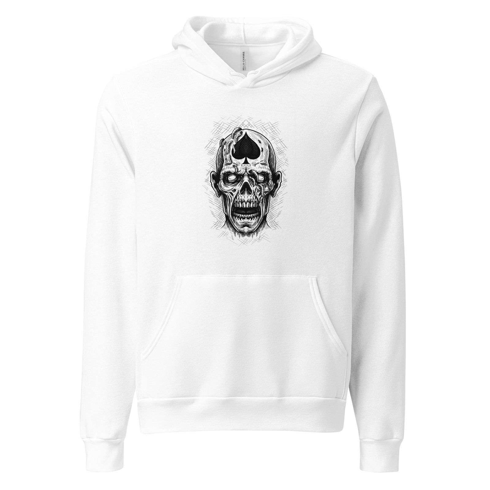 Ace of Spades Womens Hoodie - Image 4