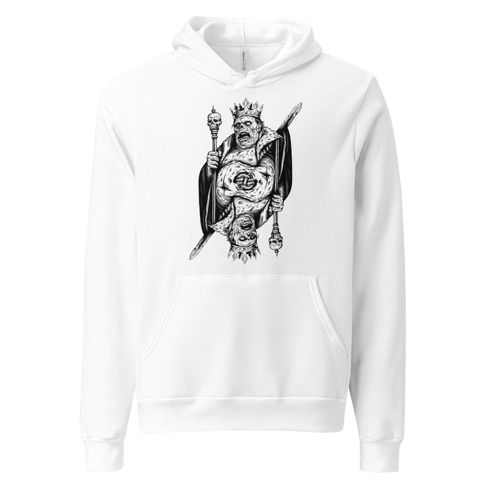 King of Spades Womens Hoodie - Image 4