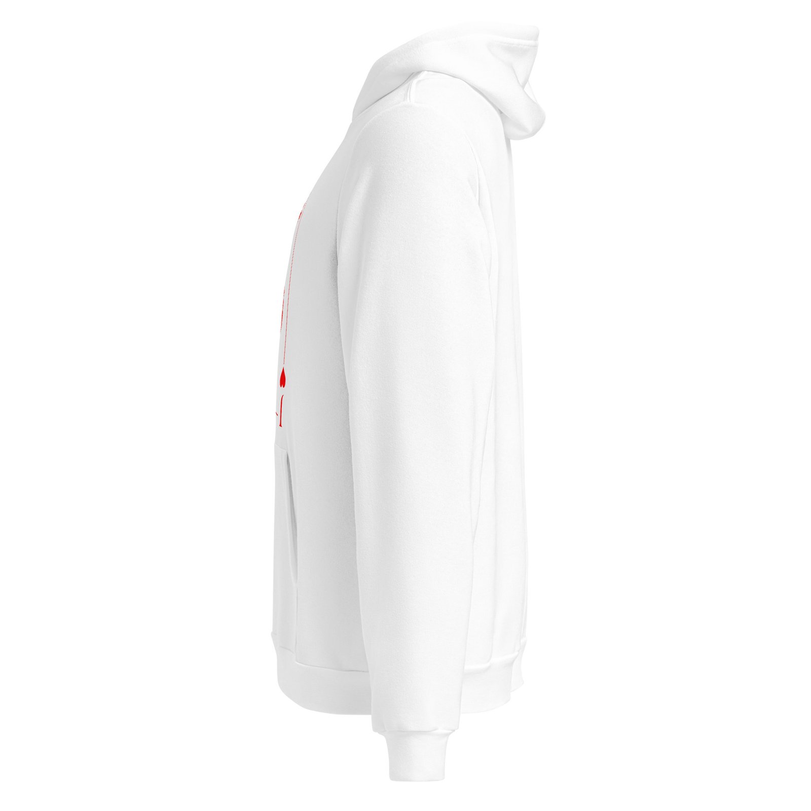 Jack of Hearts Womens Hoodie - Image 6