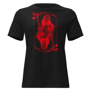 Queen of Hearts Womens T-Shirt