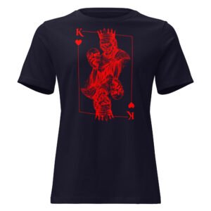 King of Hearts Womens T-Shirt
