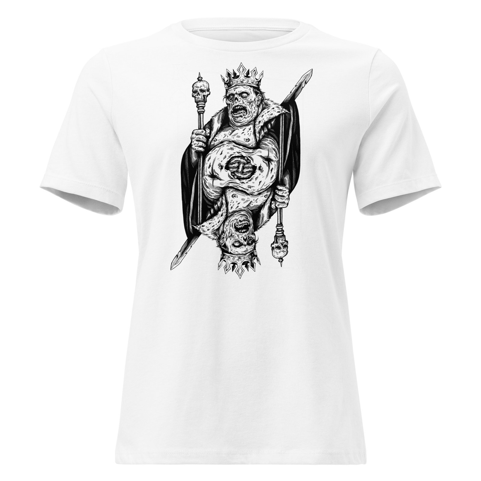King of Spades Womens T-Shirt - Image 4