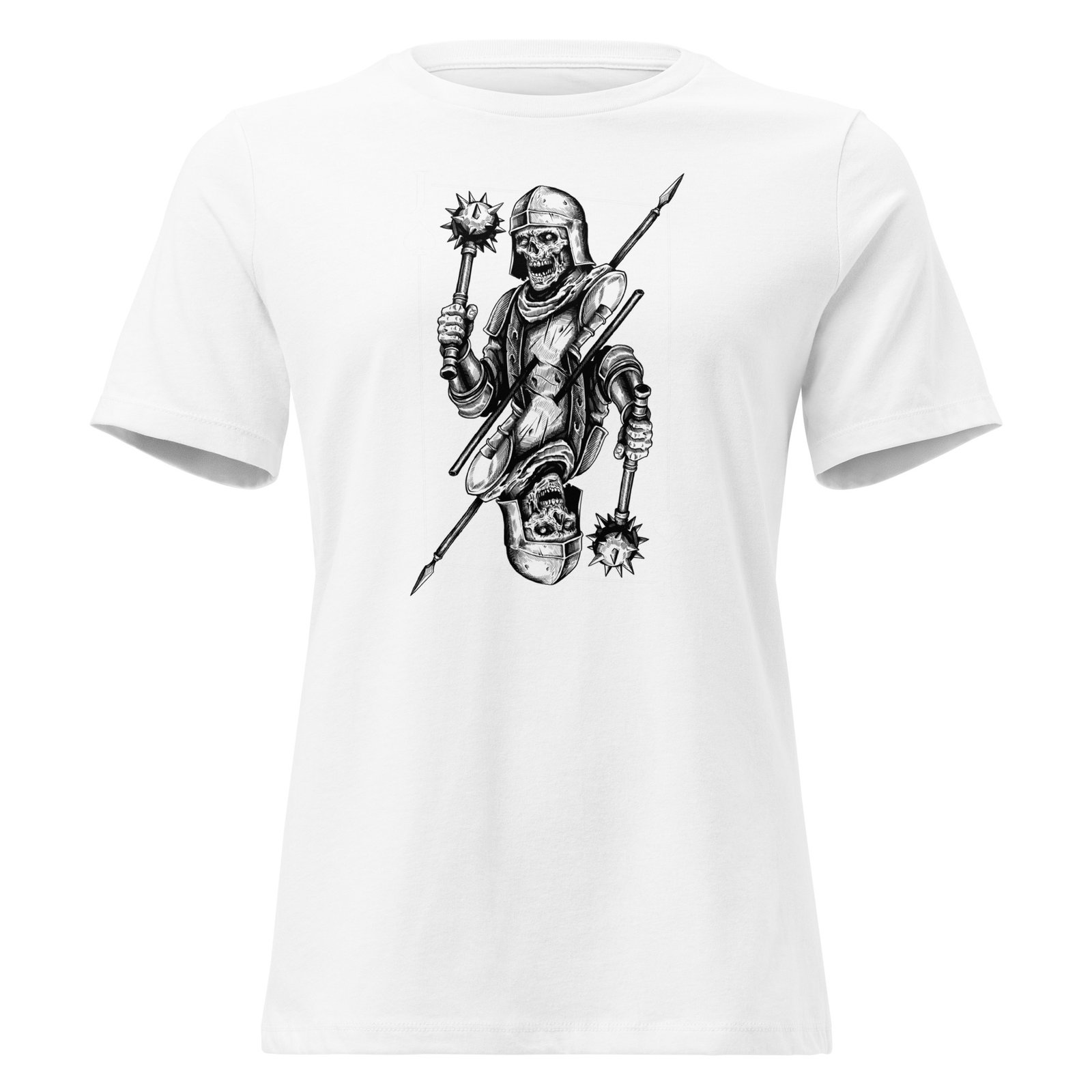 Jack of Spades Womens T-Shirt - Image 4