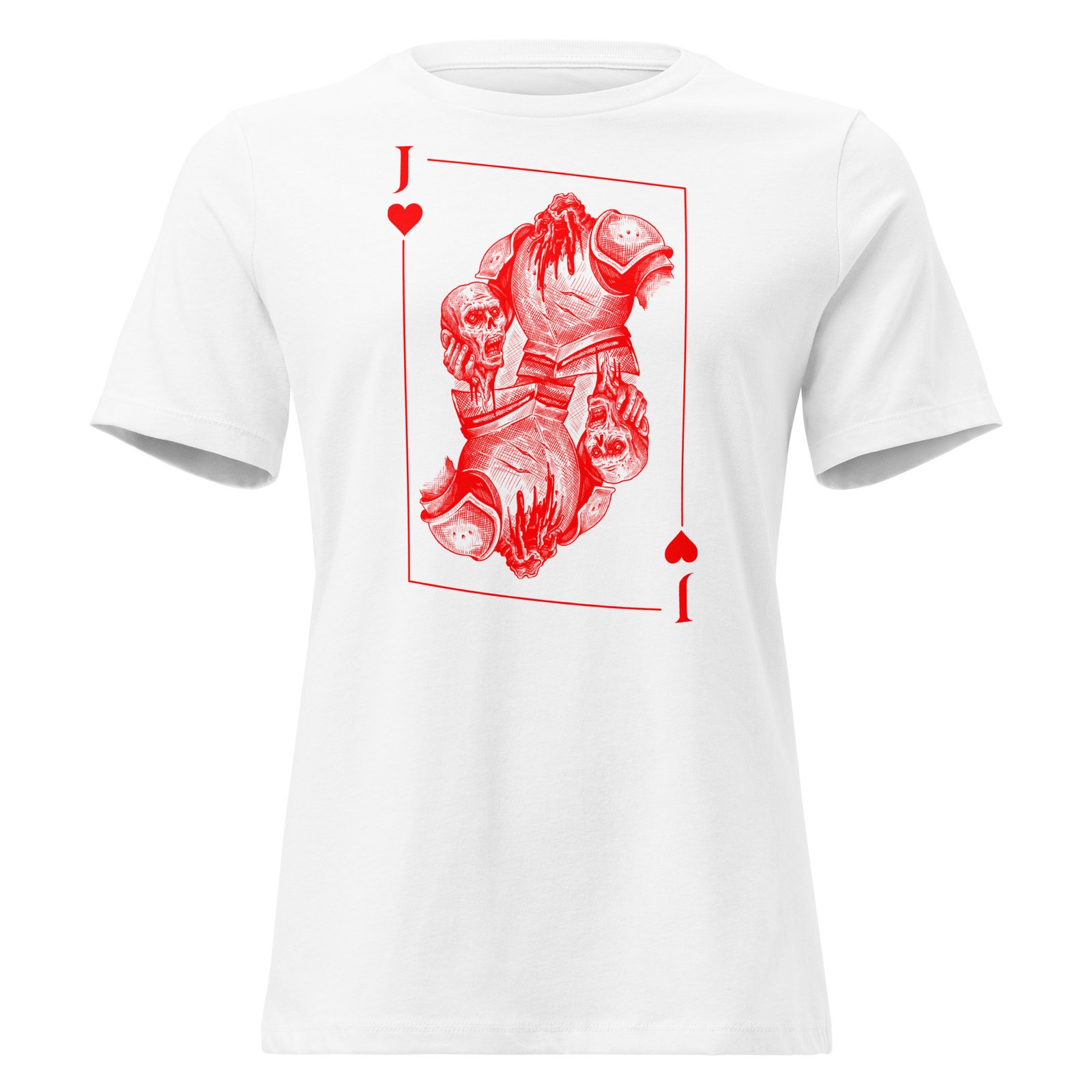Jack of Hearts Womens T-Shirt - Image 4